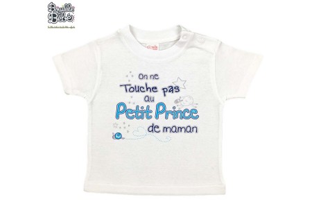 Le Prince de Maman T-Shirt Coton bébé Tee Shirt Enfant