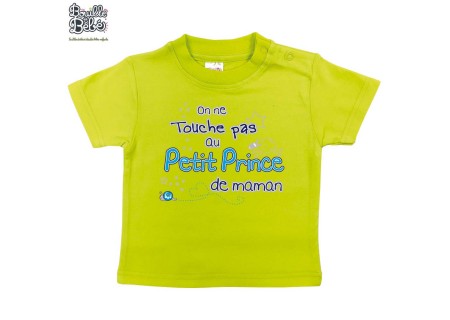 Le Prince de Maman T-Shirt Coton bébé Tee Shirt Enfant